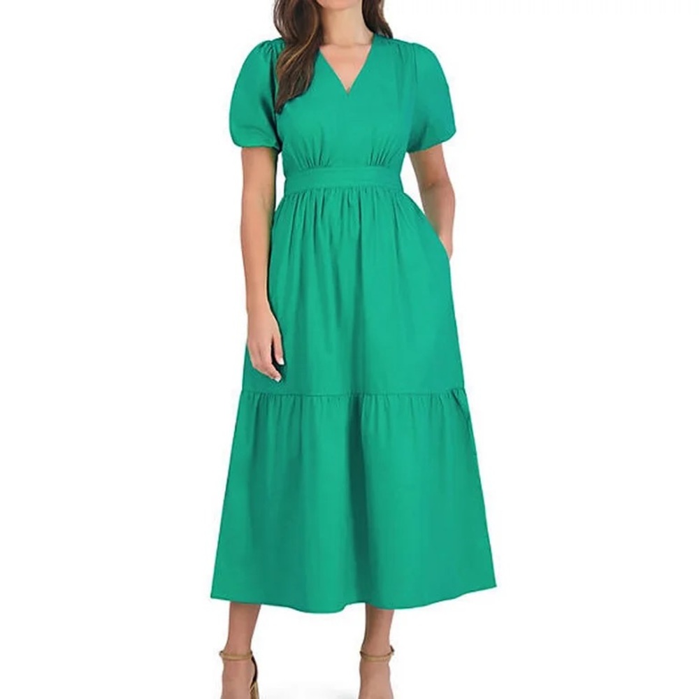 NWT French Connection puff sleeve dress
